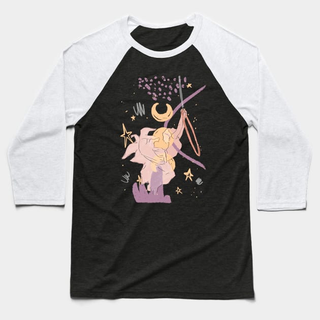 night princess Baseball T-Shirt by LaBellaCiambella